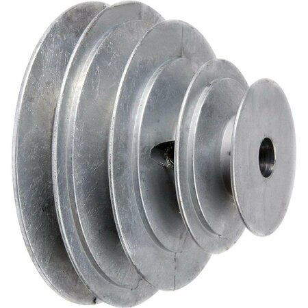 CHICAGO DIE CASTING 1/2 In. 4-Step Cone Pulley 141-5